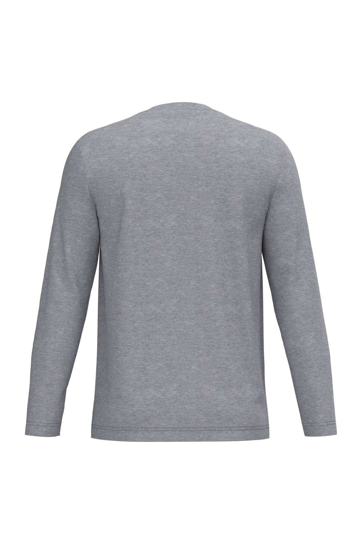 K359 - Camiseta maga larga y cuello redondo hombre - Oxford Grey - trasera