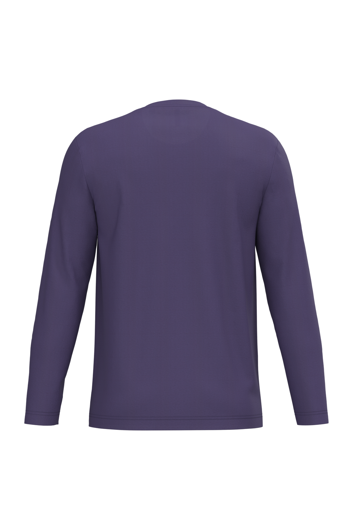 K359 - Camiseta maga larga y cuello redondo hombre - Purple - trasera