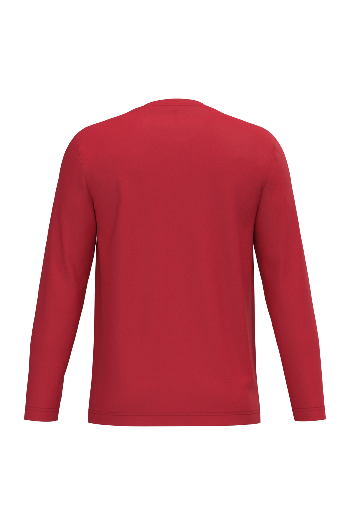 K359 - Camiseta maga larga y cuello redondo hombre - Red - trasera