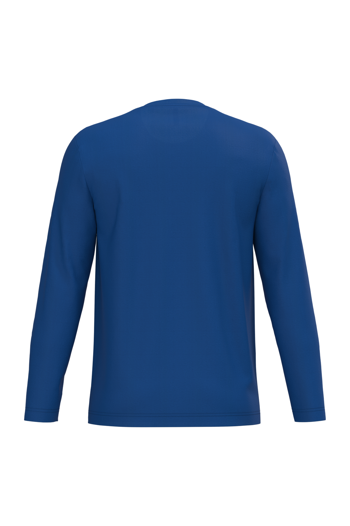 K359 - Camiseta maga larga y cuello redondo hombre - Royal Blue - trasera