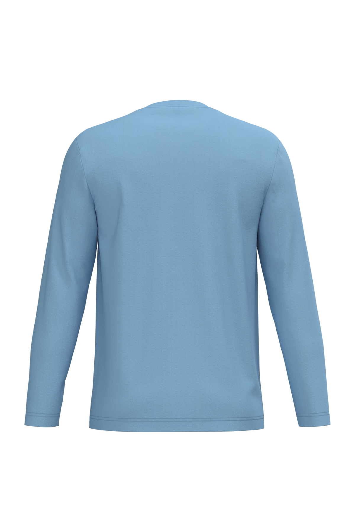 K359 - Camiseta maga larga y cuello redondo hombre - Sky Blue - trasera