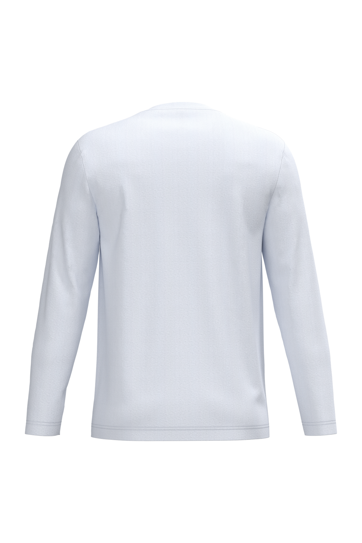 K359 - Camiseta maga larga y cuello redondo hombre - White - trasera