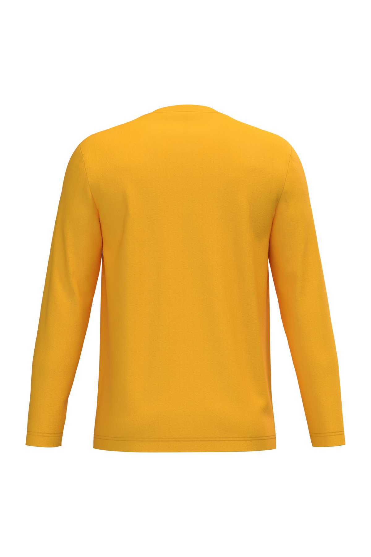 K359 - Camiseta maga larga y cuello redondo hombre - Yellow - trasera