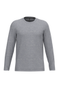 K359 - Camiseta maga larga y cuello redondo hombre - Oxford Grey - frontal