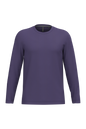 K359 - Camiseta maga larga y cuello redondo hombre - Purple - frontal