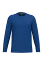 K359 - Camiseta maga larga y cuello redondo hombre - Royal Blue - frontal