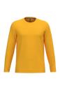 K359 - Camiseta maga larga y cuello redondo hombre - Yellow - frontal