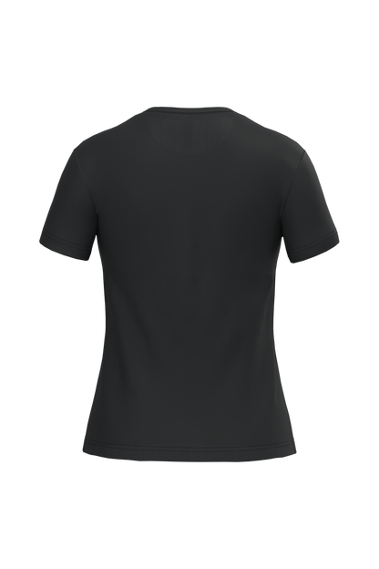 K380 - Camiseta manga corta mujer - Black - trasera