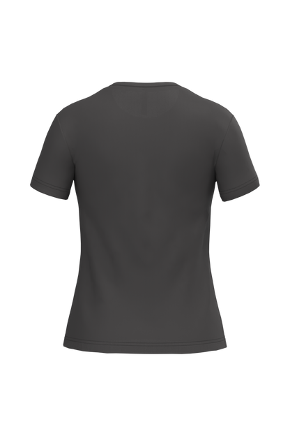 K380 - Camiseta manga corta mujer - Dark Grey - trasera