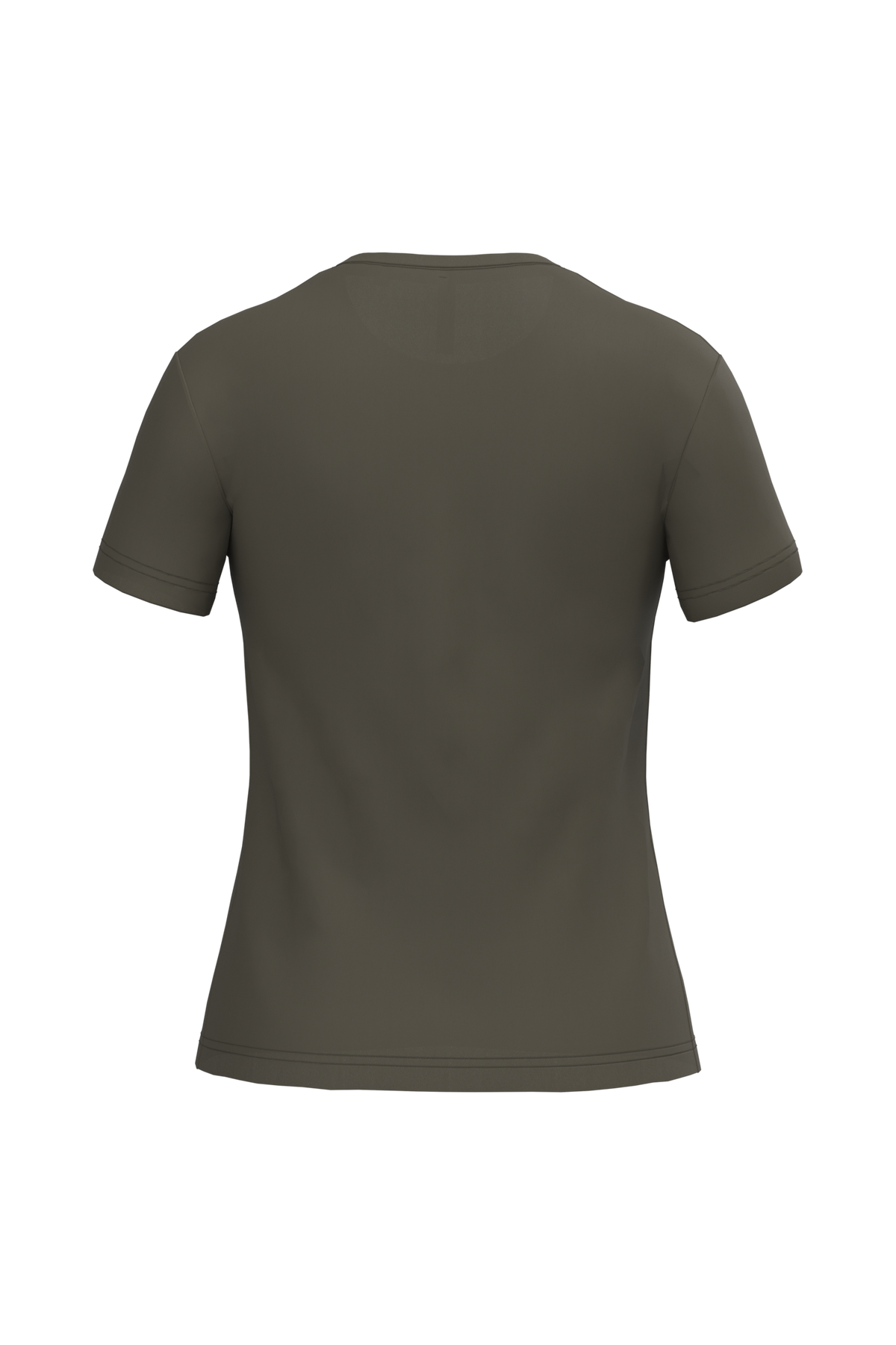 K380 - Camiseta manga corta mujer - Dark Khaki - trasera