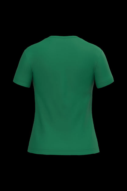 K380 - Camiseta manga corta mujer - Kelly Green - trasera