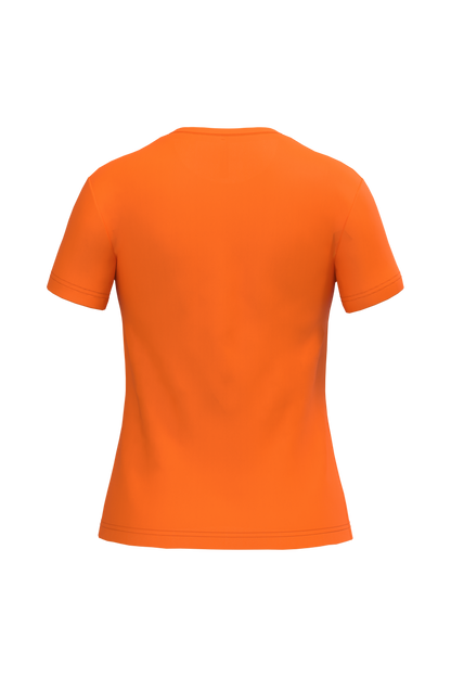 K380 - Camiseta manga corta mujer - Orange - trasera