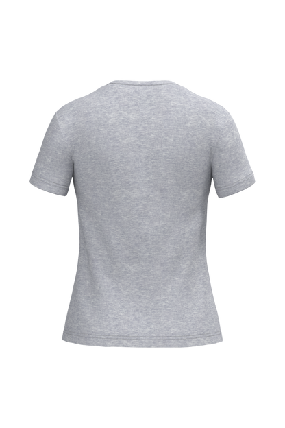 K380 - Camiseta manga corta mujer - Oxford Grey - trasera