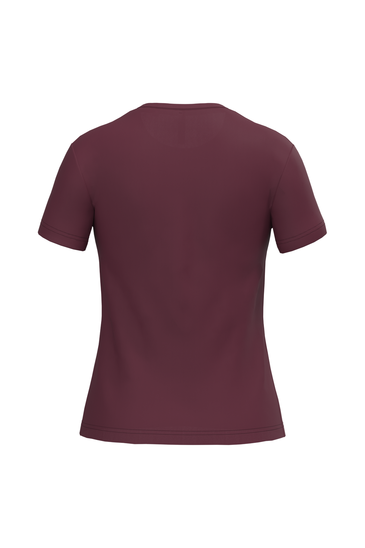 K380 - Camiseta manga corta mujer - Wine - trasera