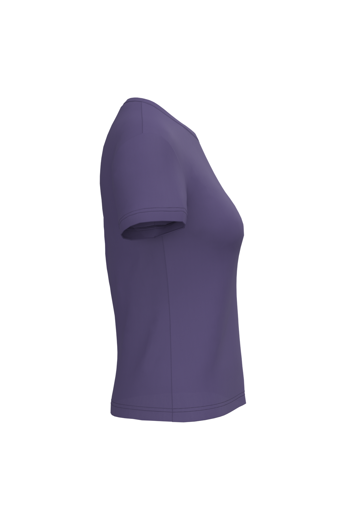 K380 - Camiseta manga corta mujer - Purple - lateral