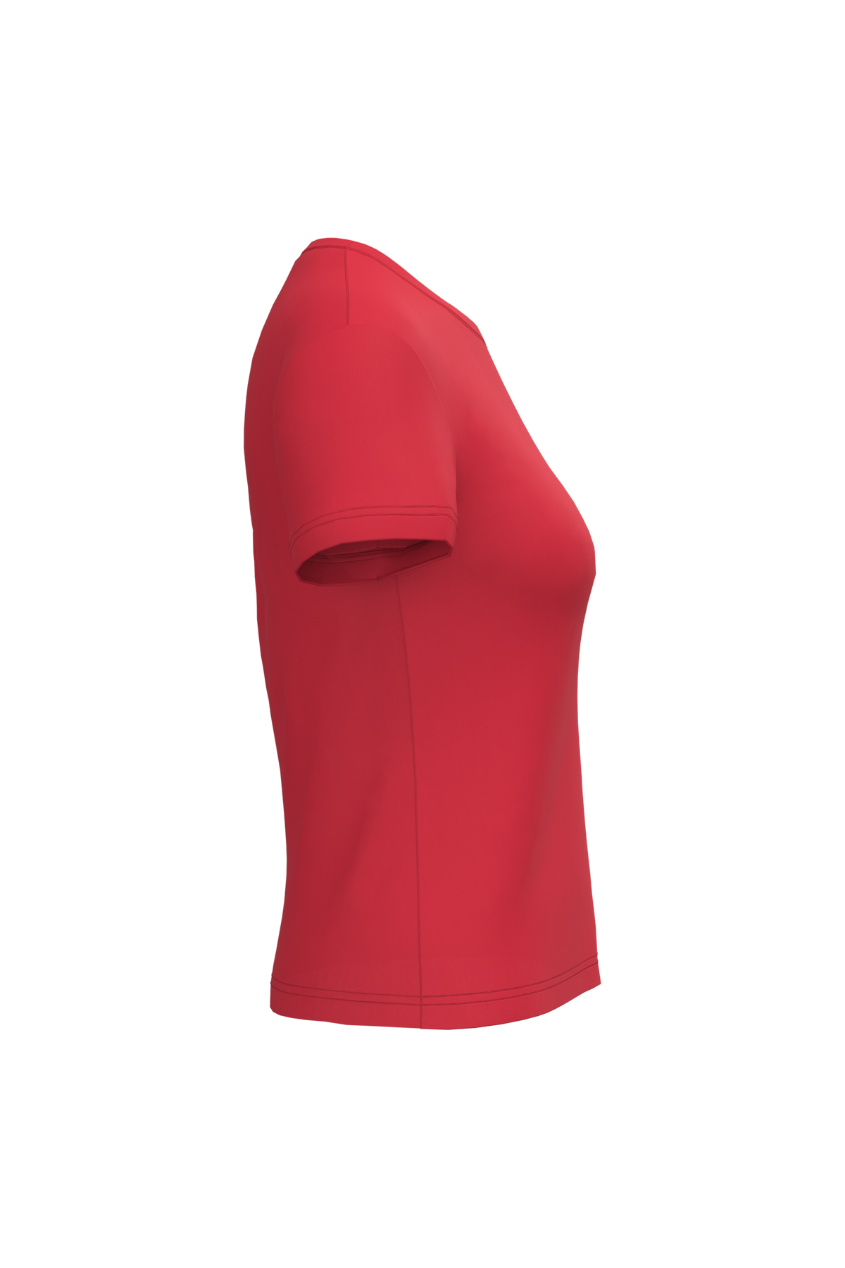 K380 - Camiseta manga corta mujer - Red - lateral