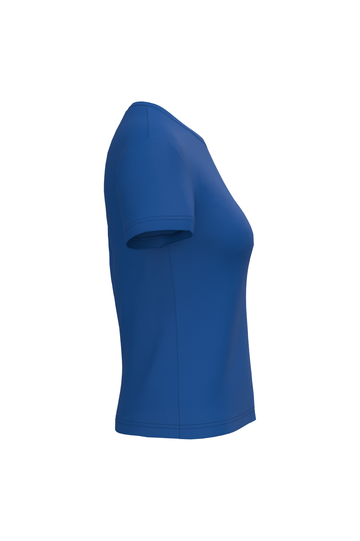 K380 - Camiseta manga corta mujer - Royal Blue - lateral