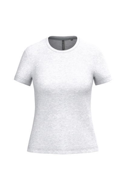 K380 - Camiseta manga corta mujer - Ash Heather - frontal