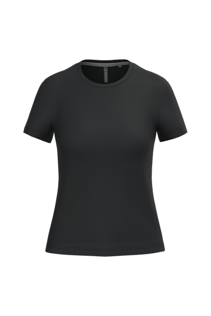 K380 - Camiseta manga corta mujer - Black - frontal