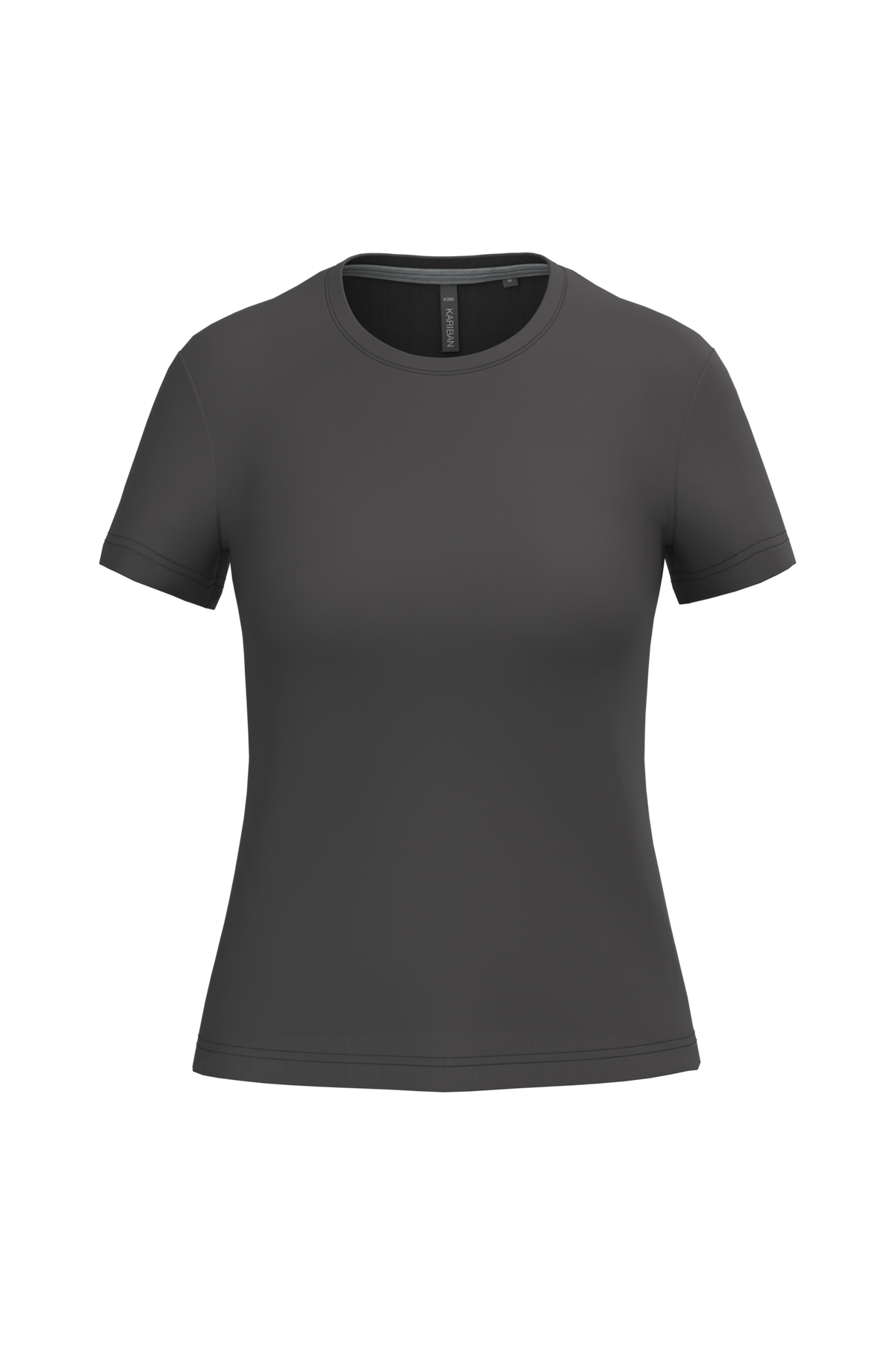 K380 - Camiseta manga corta mujer - Dark Grey - frontal
