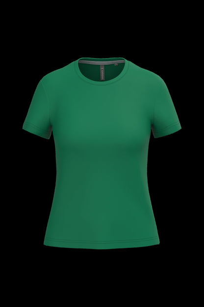 K380 - Camiseta manga corta mujer - Kelly Green - frontal