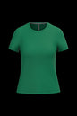 K380 - Camiseta manga corta mujer - Kelly Green - frontal