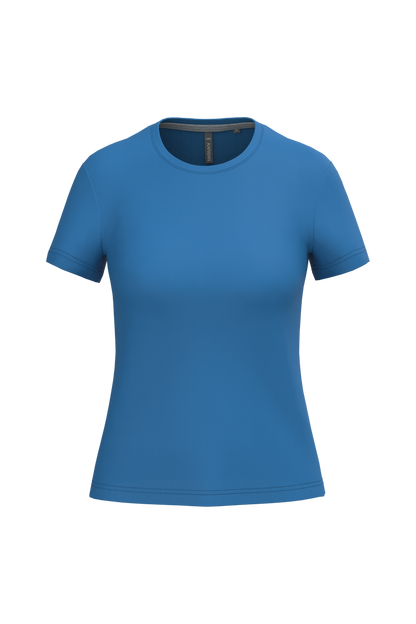 K380 - Camiseta manga corta mujer - Light Royal Blue - frontal