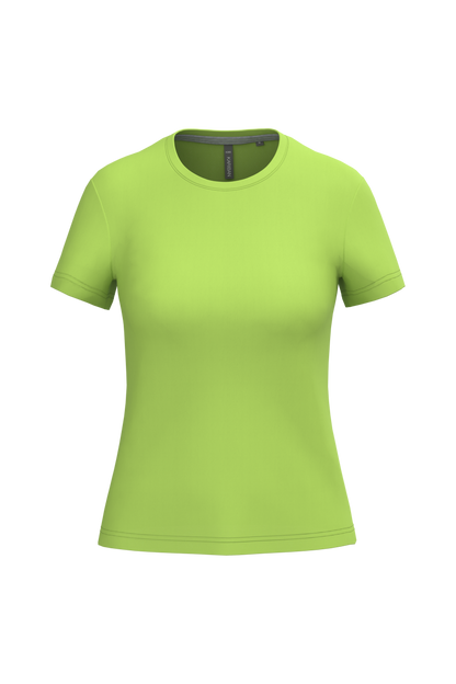 K380 - Camiseta manga corta mujer - Lime - frontal