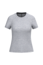 K380 - Camiseta manga corta mujer - Oxford Grey - frontal