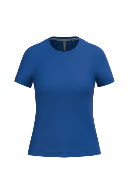 K380 - Camiseta manga corta mujer - Royal Blue - frontal