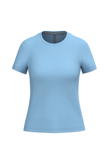 K380 - Camiseta manga corta mujer - Sky Blue - frontal