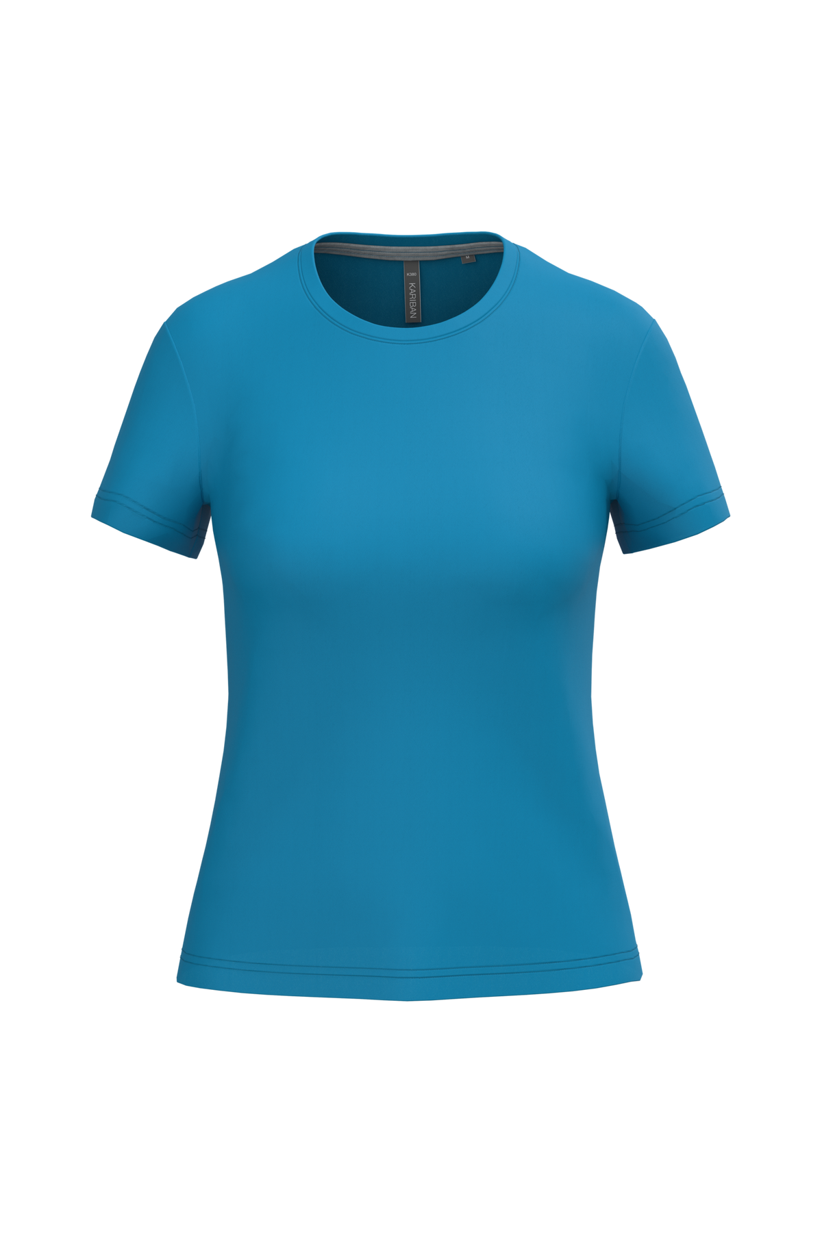 K380 - Camiseta manga corta mujer - Tropical Blue - frontal
