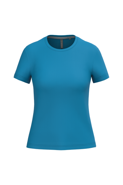 K380 - Camiseta manga corta mujer - Tropical Blue - frontal