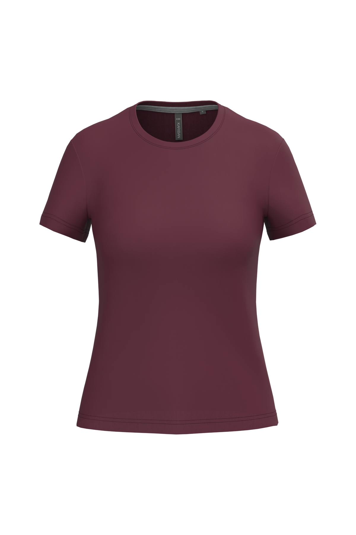 K380 - Camiseta manga corta mujer - Wine - frontal