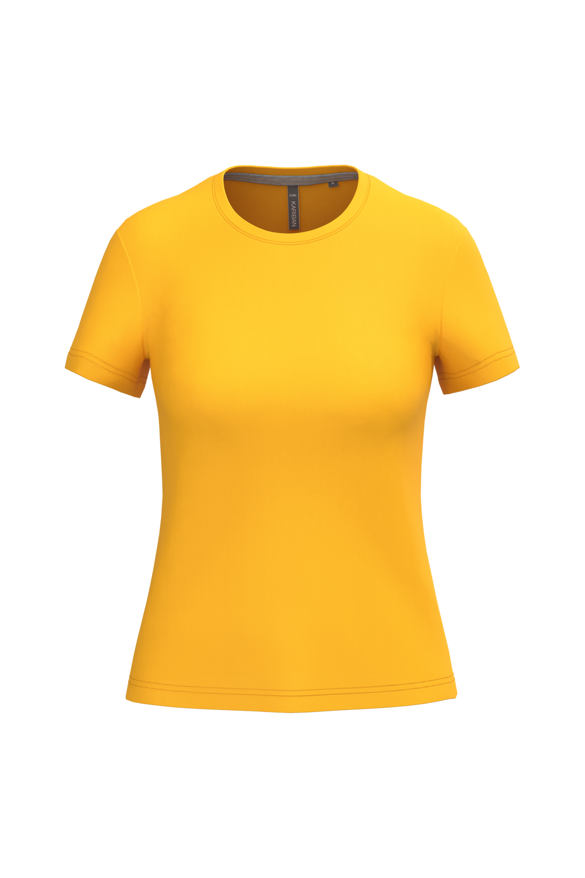 K380 - Camiseta manga corta mujer - Yellow - frontal
