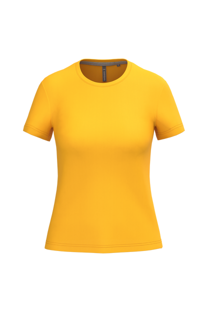 K380 - Camiseta manga corta mujer - Yellow - frontal