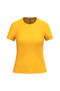 K380 - Camiseta manga corta mujer - Yellow - frontal