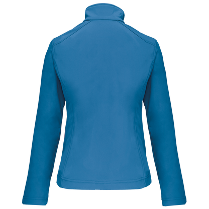 K400 - Chaqueta softshell mujer - Aqua Blue - trasera