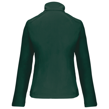 K400 - Chaqueta softshell mujer - Bottle Green - trasera