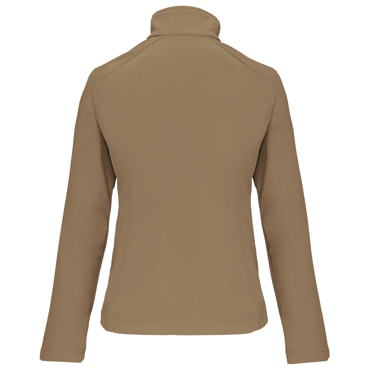 K400 - Chaqueta softshell mujer - Camel - trasera