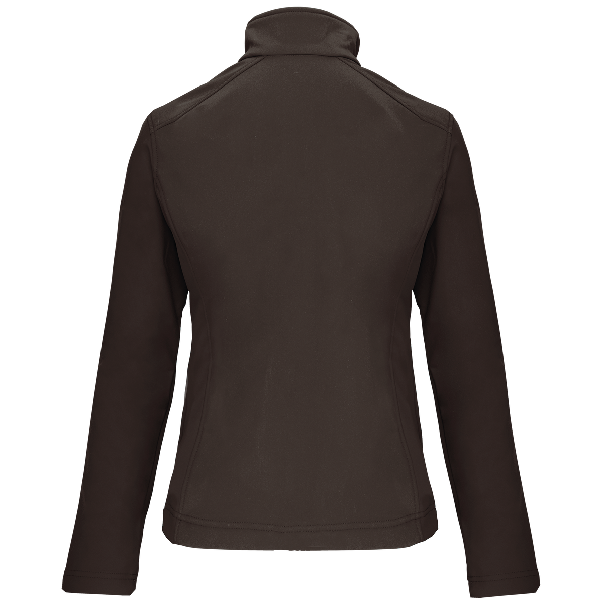 K400 - Chaqueta softshell mujer - Chocolate - trasera
