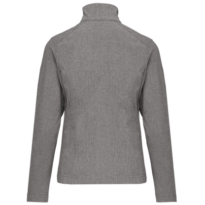 K400 - Chaqueta softshell mujer - Marl Grey - trasera