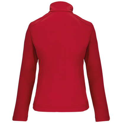 K400 - Chaqueta softshell mujer - Red - trasera