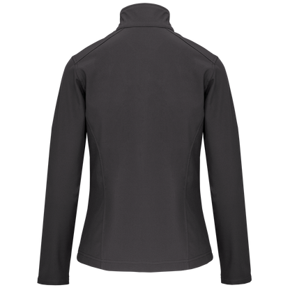 K400 - Chaqueta softshell mujer - Titanium - trasera