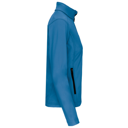 K400 - Chaqueta softshell mujer - Aqua Blue - lateral