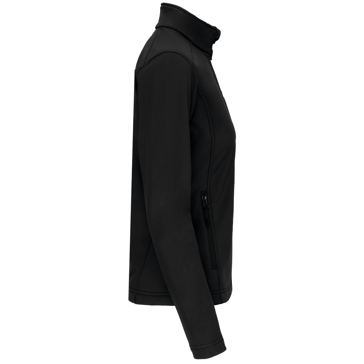 K400 - Chaqueta softshell mujer - Black - lateral