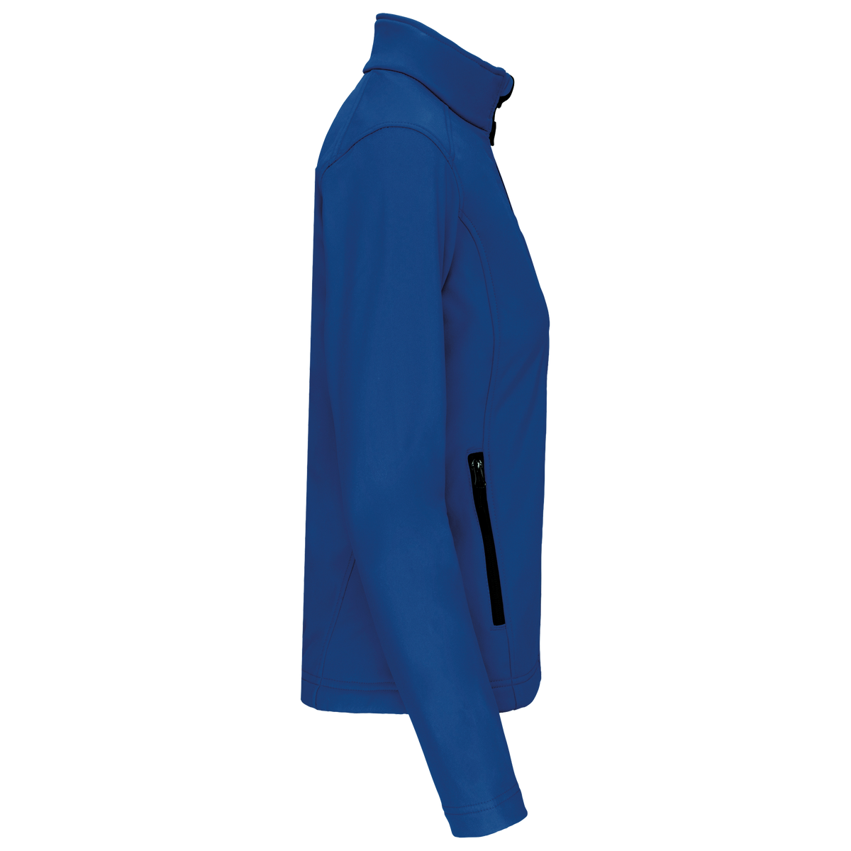 K400 - Chaqueta softshell mujer - Dark Royal Blue - lateral