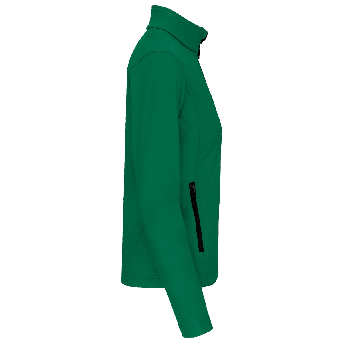 K400 - Chaqueta softshell mujer - Kelly Green - lateral
