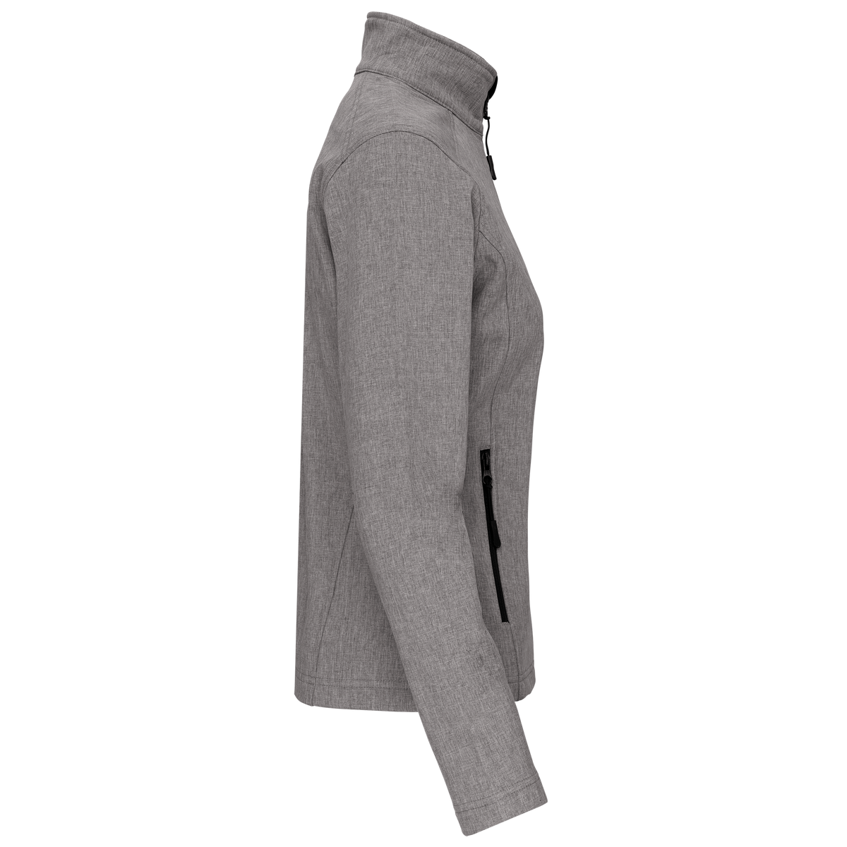 K400 - Chaqueta softshell mujer - Marl Grey - lateral