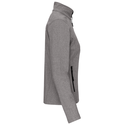 K400 - Chaqueta softshell mujer - Marl Grey - lateral